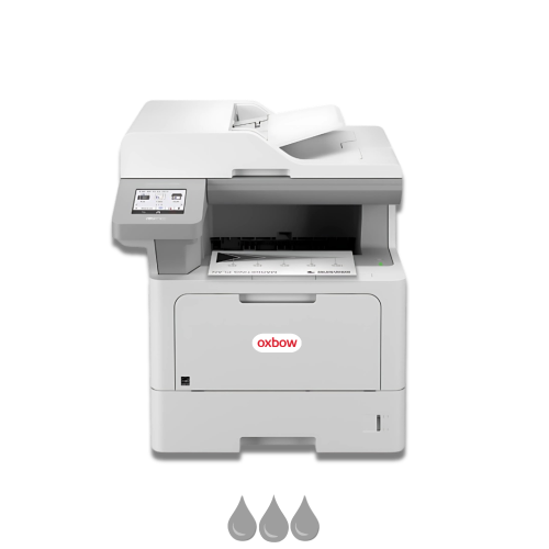 Oxbow MFC-5715 A4 multifunction printer with 48ppm print, copy, scan and fax for small offices in Cape Town