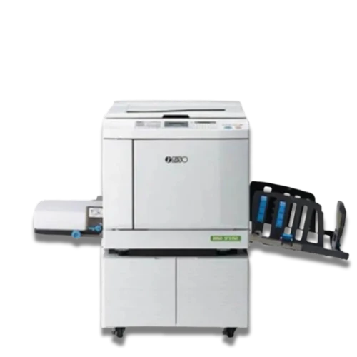 Riso SF5030E digital duplicator printing 150ppm up to SRA3 for examination offices and election print